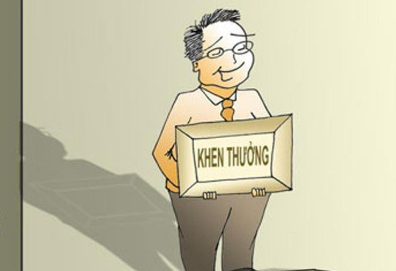 Khen thưởng của các cá nhân trong năm