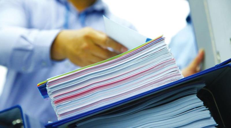 Quy định phiếu giao nhận hồ sơ cán bộ công chức
