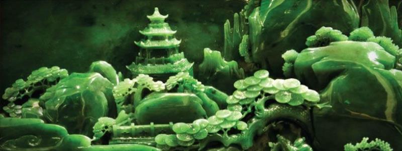Ngọc bích Nephrite được tìm thấy ở nhiều nơi