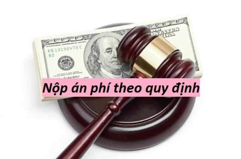 Cần nộp án phí khi thực hiện đơn phản tố