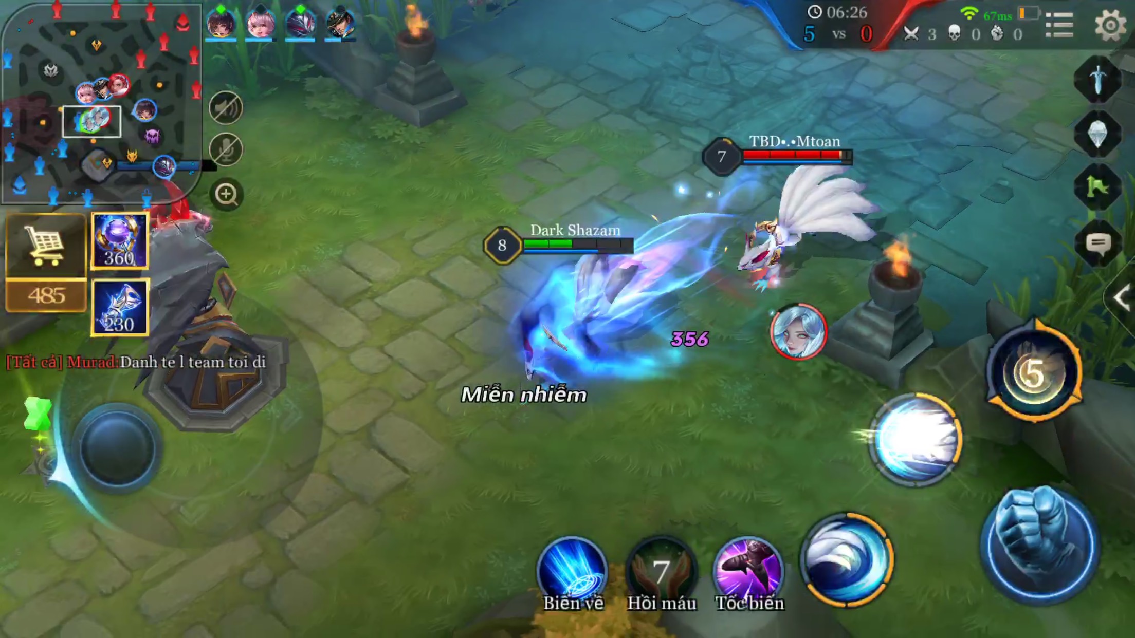 Ôm thủ đường và lấy tầm nhìn