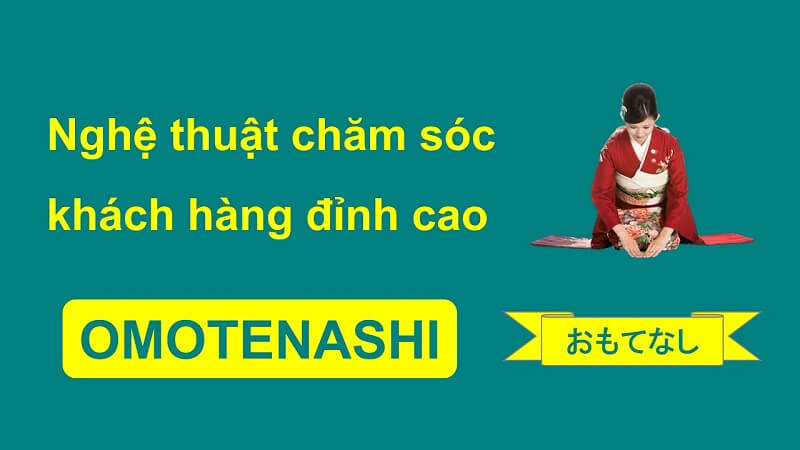 Omotenashi - đặc trưng thể hiện qua sự chuẩn bị phục vụ hoàn hảo