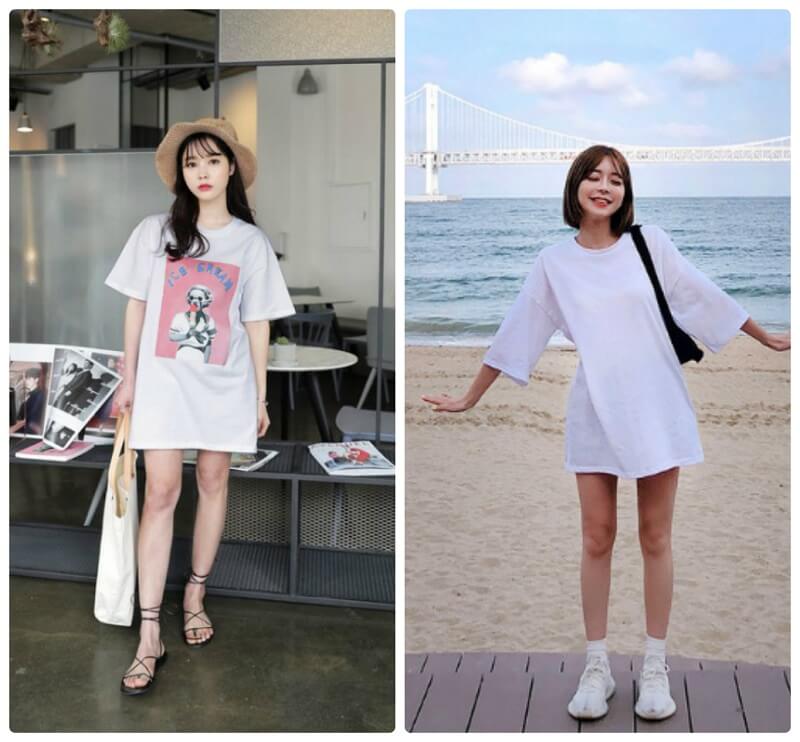 Trang phục oversize giúp người mặc giấu dáng