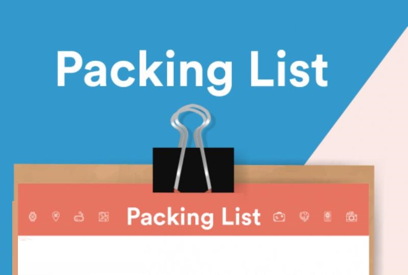 Nội dung Packing List