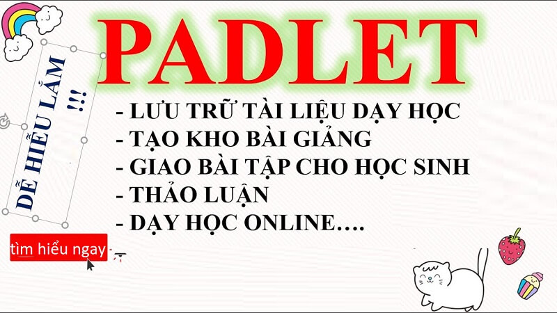 Padlet dùng trong dạy học