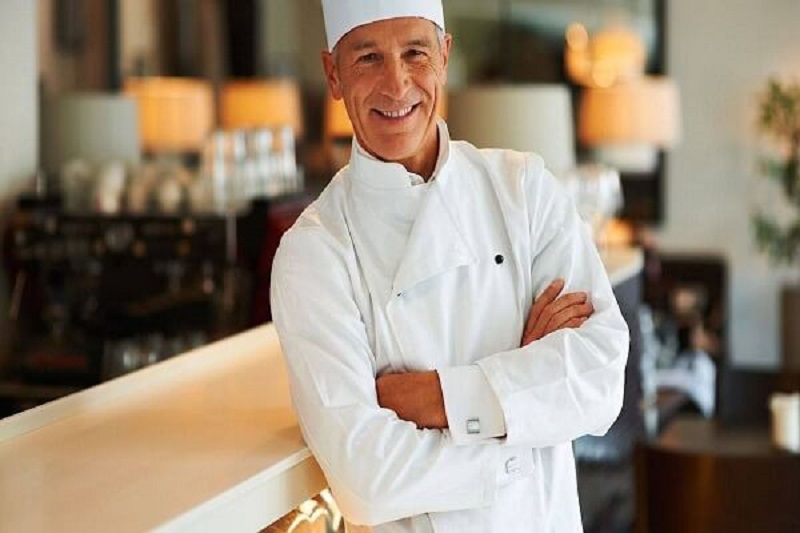 Chân dung của một pastry chef