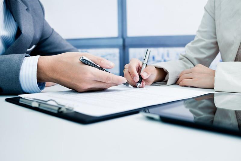 Phần kết biên bản thanh lý hợp đồng giảng viên