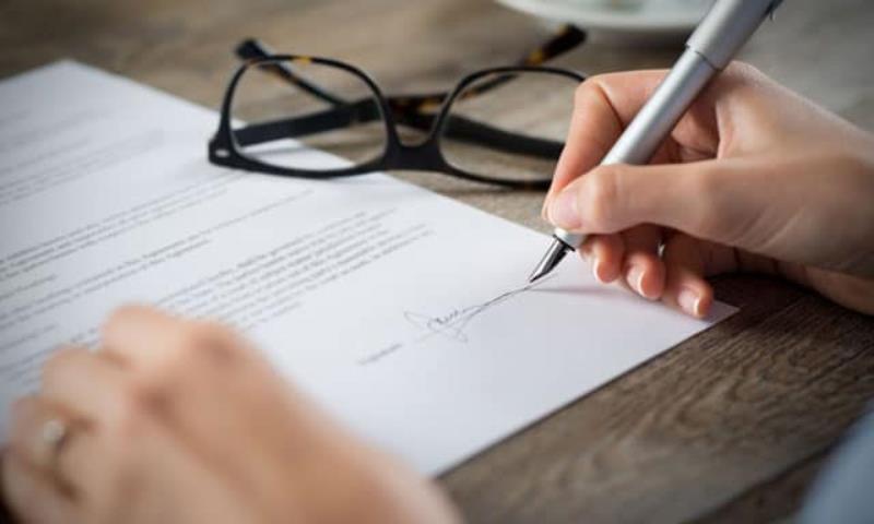 Phần kết biên bản bàn giao con dấu công ty hết giá trị