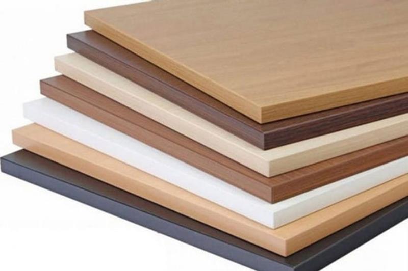 Gỗ Melamine được phân loại dựa theo màu sắc 
