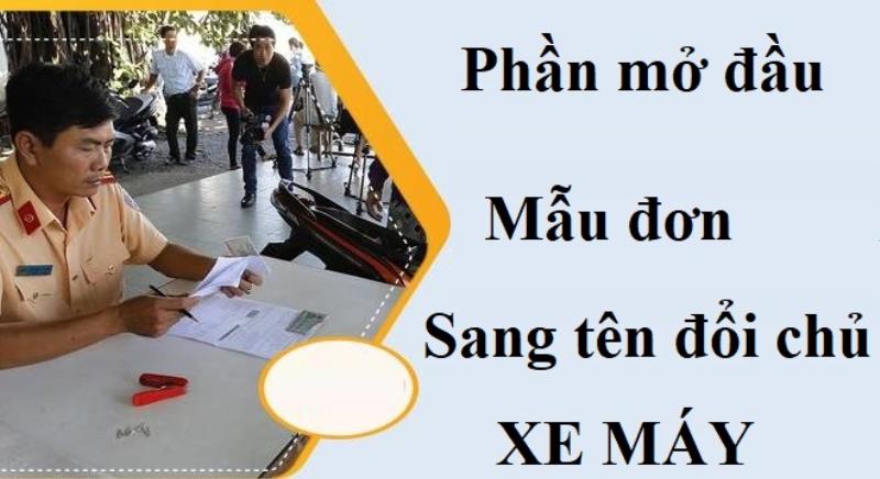 Hướng dẫn trình bày phần đầu