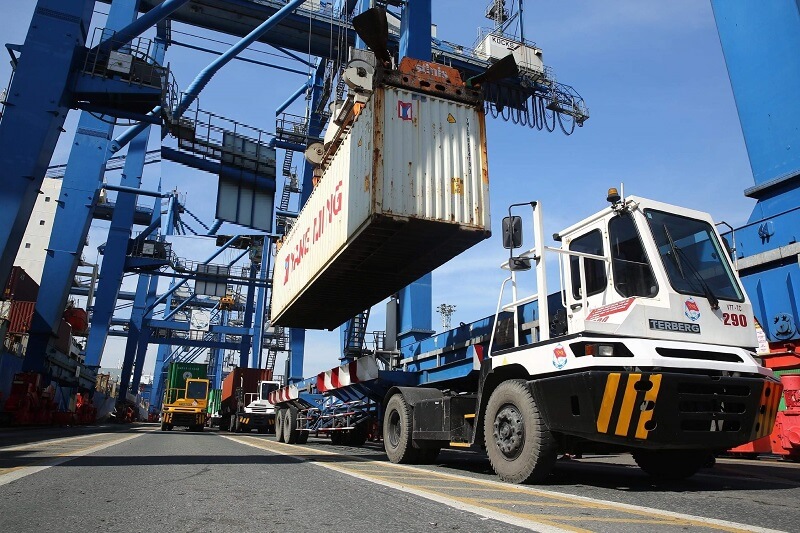 Xuất phiếu giao nhận container