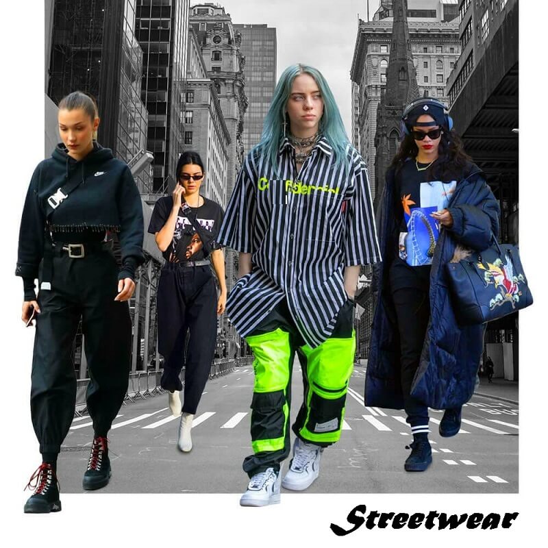 Phong cách streetwear đậm chất bụi bặm