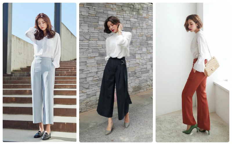 Lựa chọn quần dáng suông 