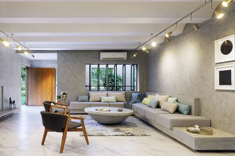 Thiết kế không gian phòng khách