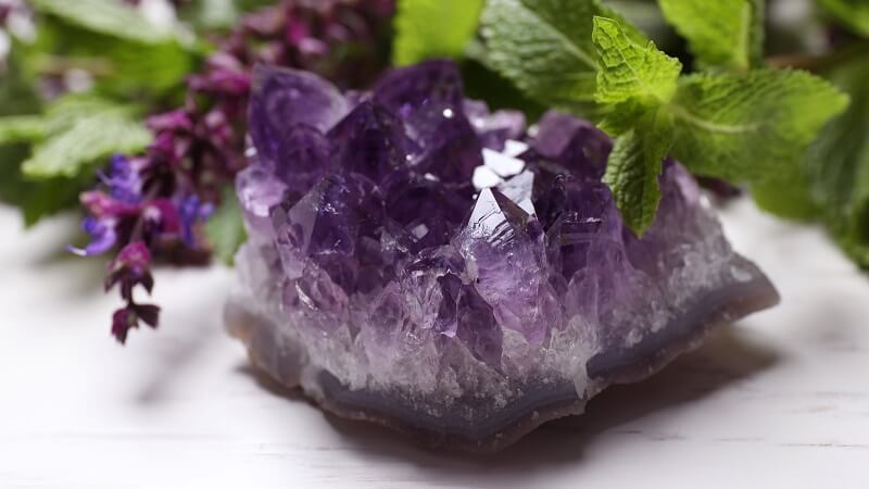 Amethyst có khả năng thu hút vận may và xua đi vận rủi
