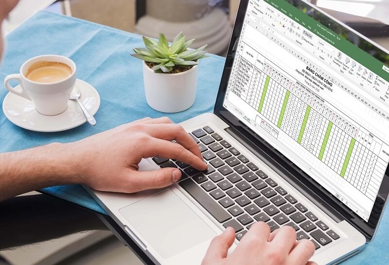 Quản lý hồ sơ nhân sự bằng excel và thành phần
