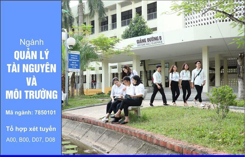 Quản lý tài nguyên, môi trường học ở đâu