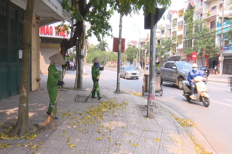 Quét dọn là trách nhiệm của mỗi người dân