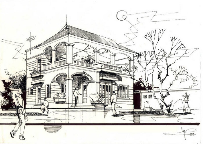 Quy định về nét vẽ trong bản vẽ thiết kế