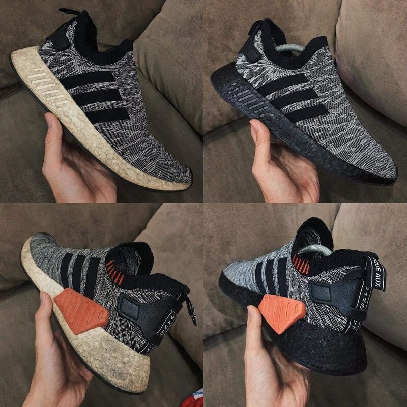 Repaint phần đế giày