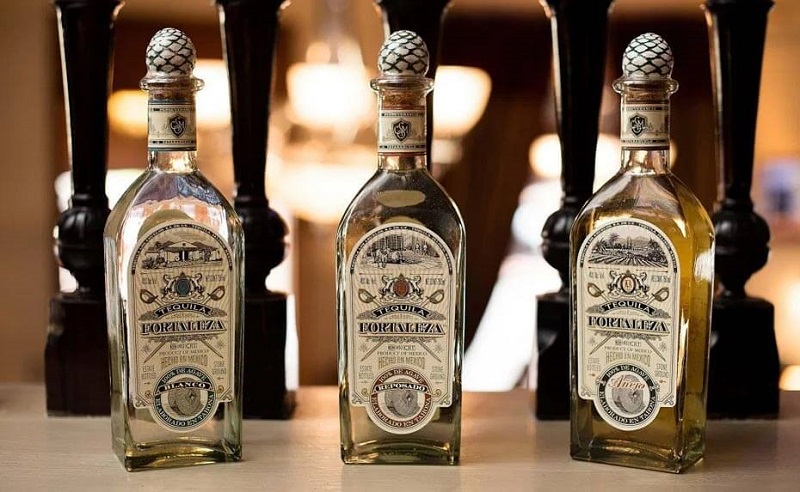 Một số loại rượu tequila đóng chai