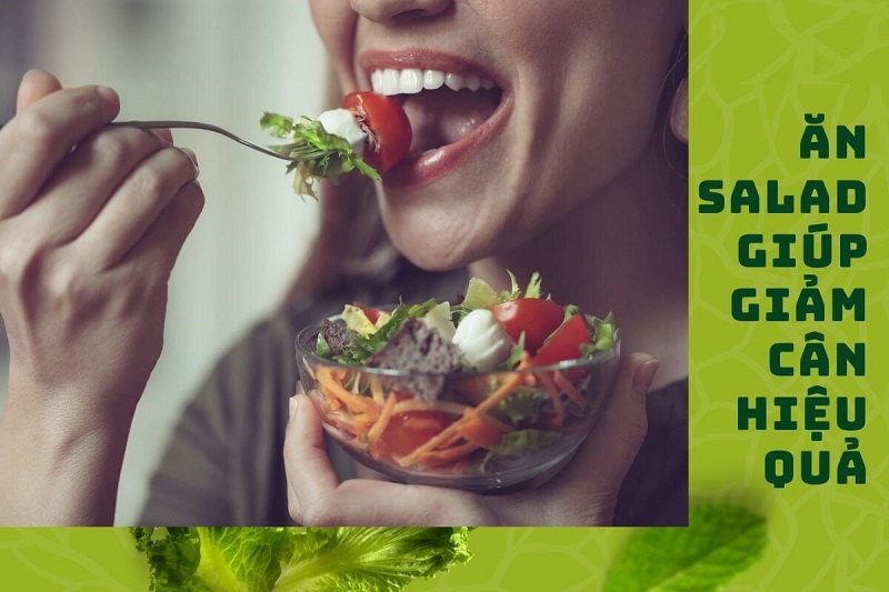 Salad khai vị có tác dụng trong việc giảm cân