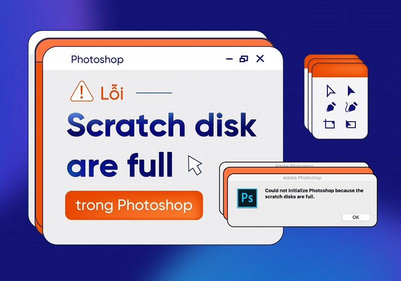Khắc phục lỗi Scratch disk