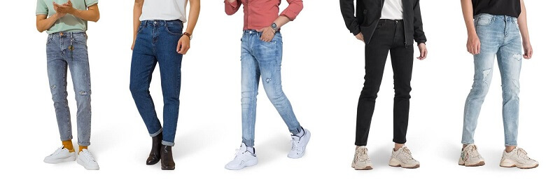 Quần slim fit có những kiểu nào