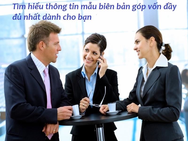 Mẫu biên bản góp vốn thành lập công ty