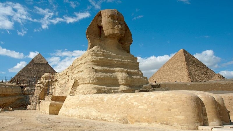 Tượng nhân sư thực ra chính là một tác phẩm điêu khắc