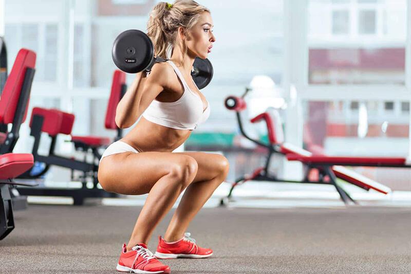 ập Squat có thể giảm cân