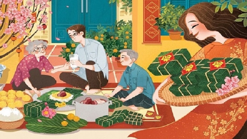 Gói bánh chưng, bánh tét