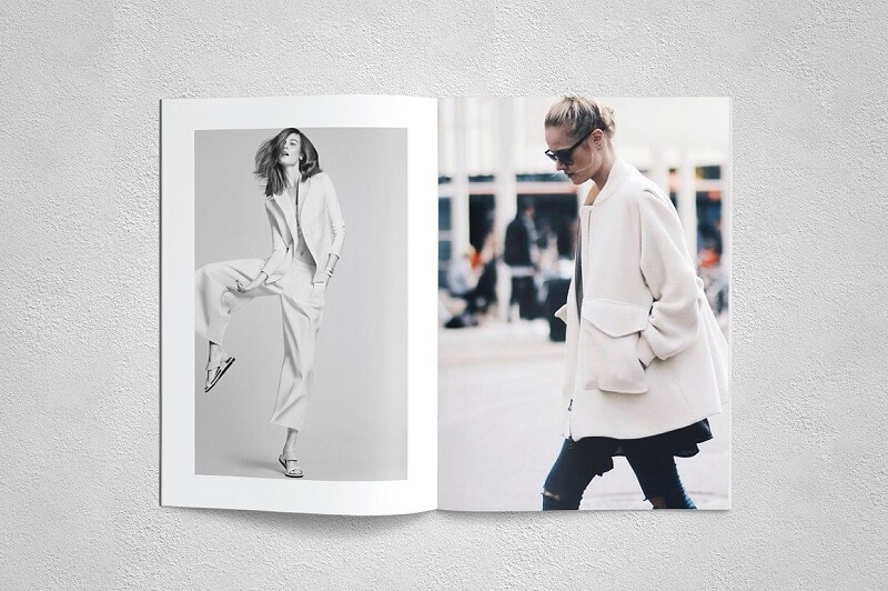 Lookbook được đề cao yếu tố thẩm mỹ và sự tinh tế