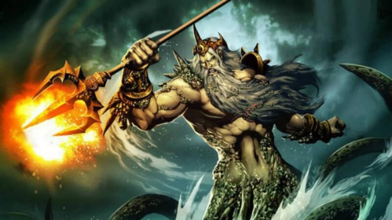 Thần Poseidon rất tức giận vì đã bị vua Minos lừa dối