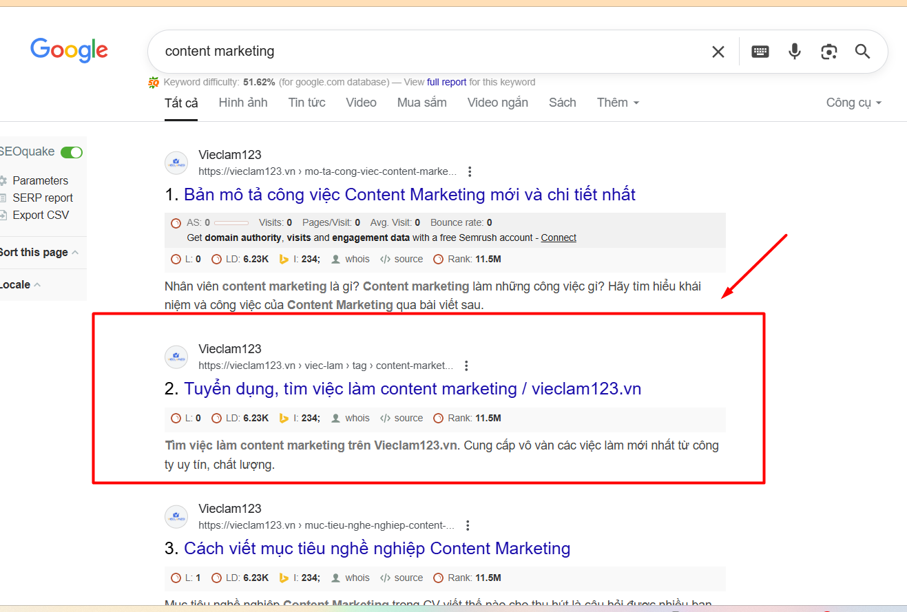  Tối ưu hóa nội dung tuyển dụng, thân thiện với công cụ tìm kiếm