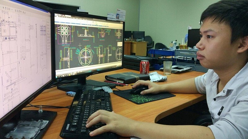 Công việc của kỹ sư cơ khí là thiết kế
