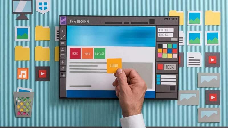 Thiết kế website bao gồm nhiều phần công việc