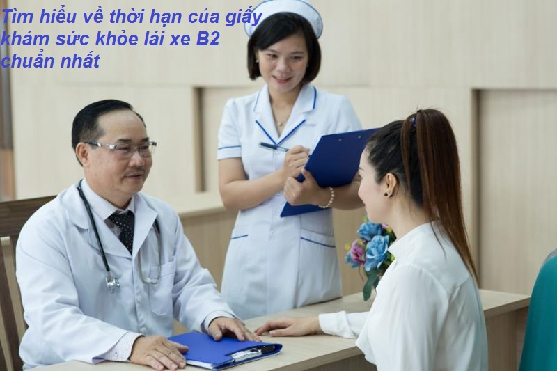 Sử dụng quá thời hạn giấy khám sức khỏe lái xe B2