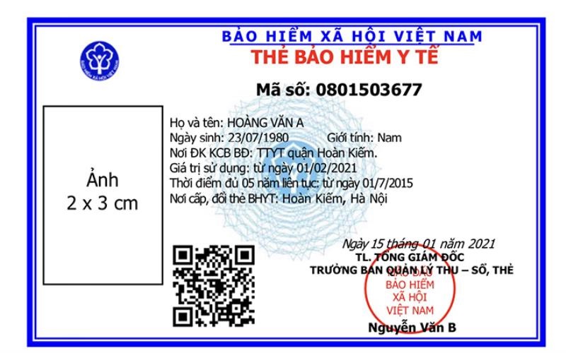 Ghi đúng thời hạn của thẻ BHYT cũ