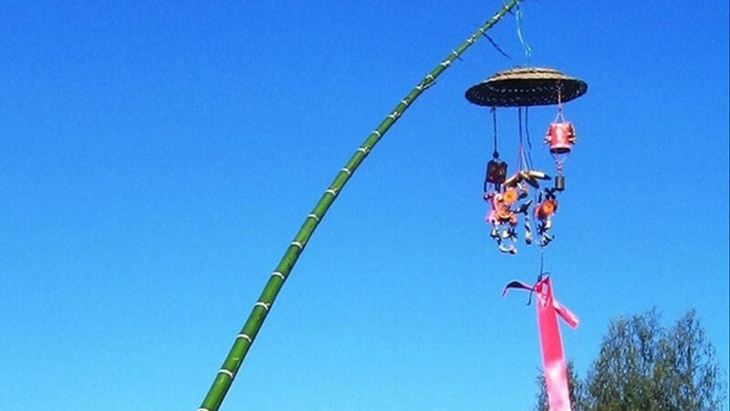 Tục dựng cây nêu vào ngày tết - hạ cây nêu mùng 7