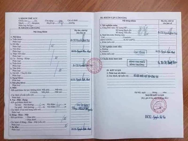 Những yếu tố phải thể hiện trong tiền sử thai sản