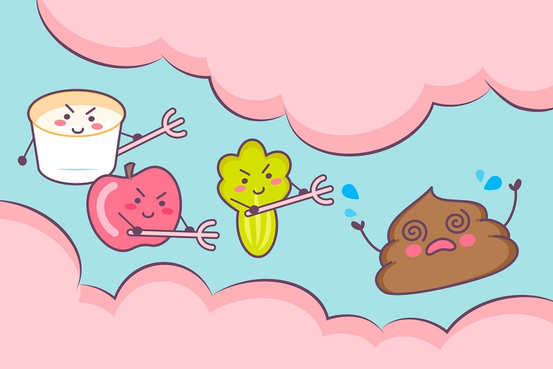 Hoạt động hệ tiêu hóa được tăng cường