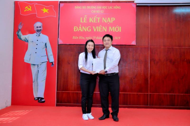 Biên bản kết nạp Đảng viên mới