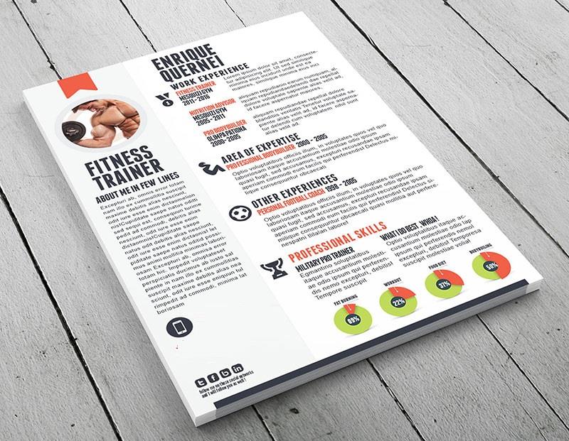 Trình bày kỹ năng trong CV Gym