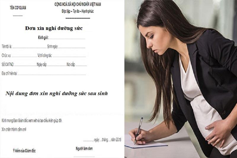 Lưu ý viết đơn xin nghỉ dưỡng sức