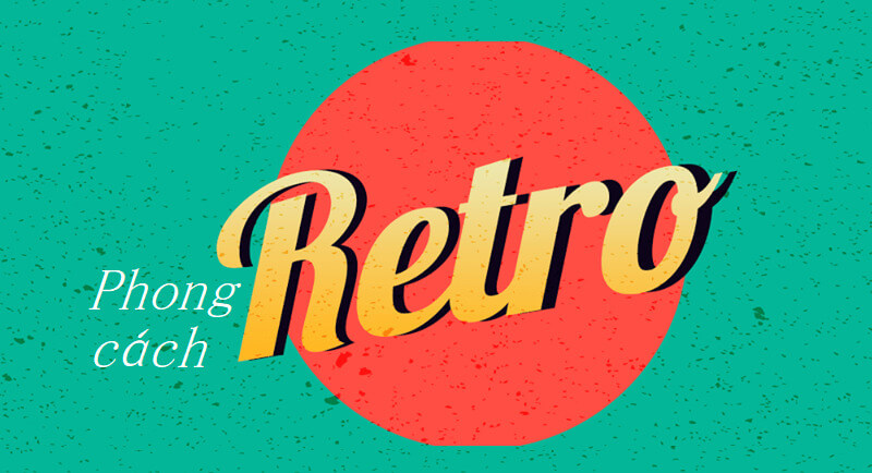 Retro được ứng dụng ở trong thiết kế nội thất
