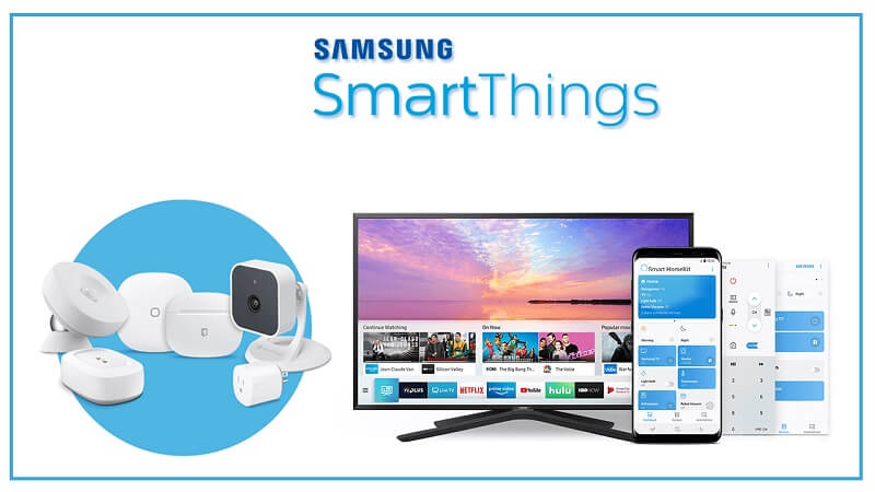 Hệ thống Zigbee sử dụng Samsung Smart Things Hub được sử dụng phổ biến