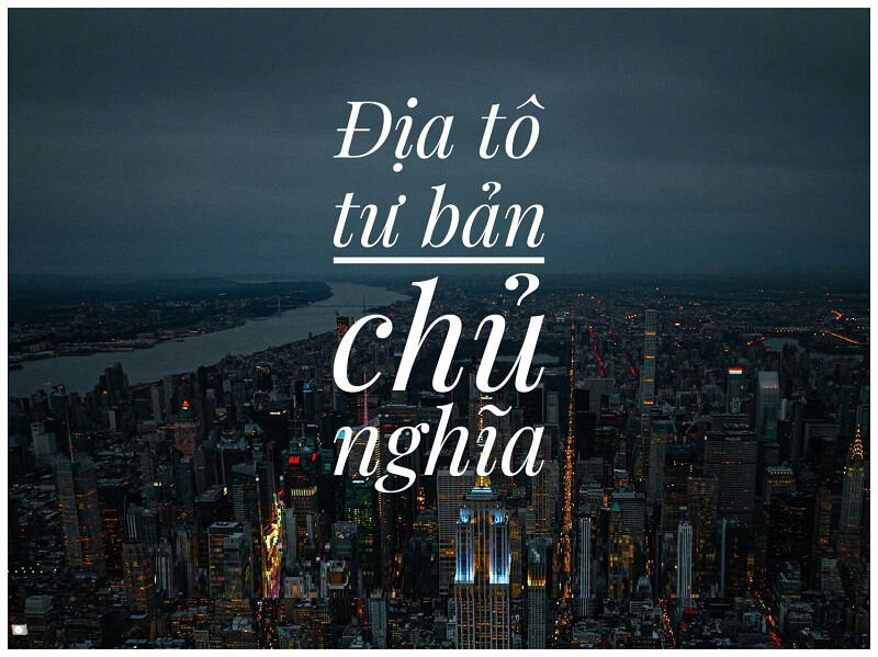 Địa tô trong chế độ tư bản chủ nghĩa