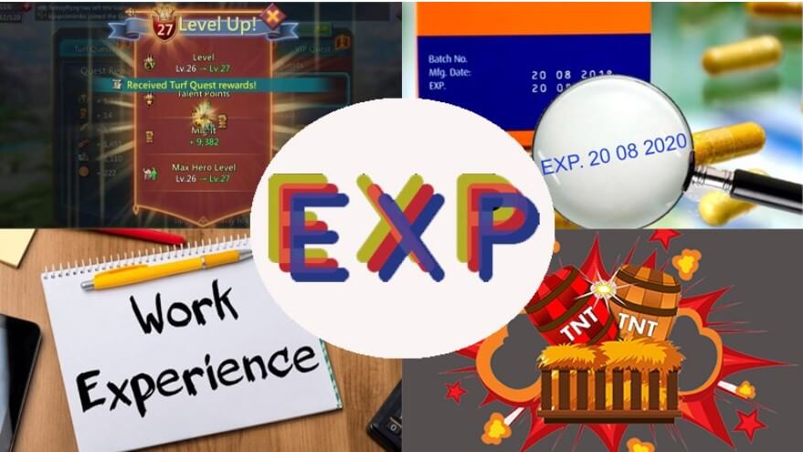 Thông tin cần nắm bắt về EXP