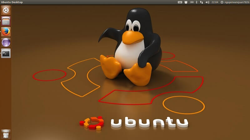 Giao diện tiện ích của Ubuntu